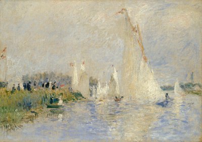 Regatta i Argenteuil, 1874 af Pierre Auguste Renoir
